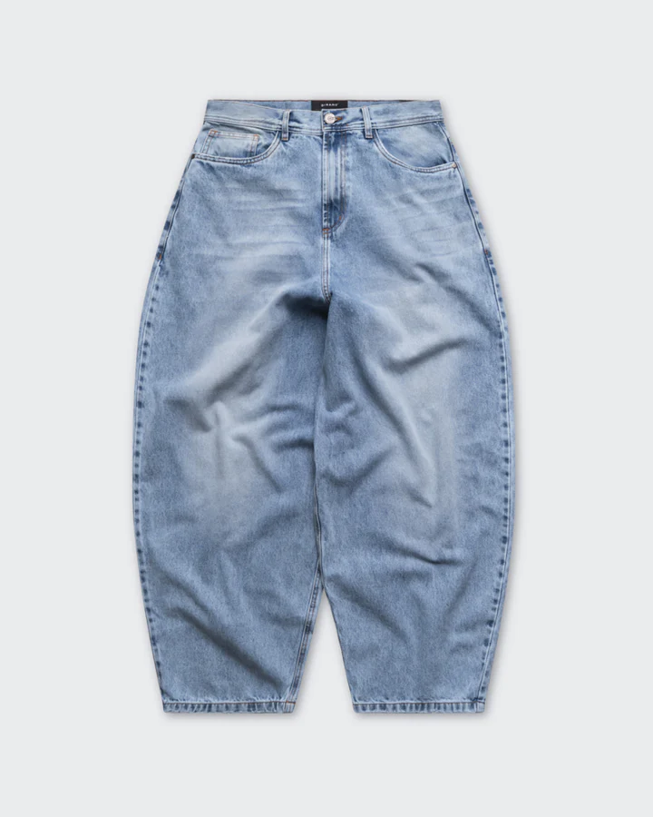 Jeans Azul Barrel Stone Fade - Imagen 3