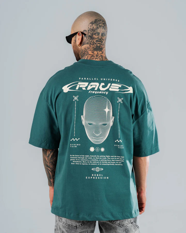 Camiseta Oversize Rave