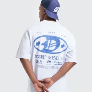 Camiseta Blanca Oversize Disobey