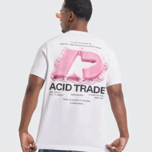 Camiseta Blanca Regular Acid Trade